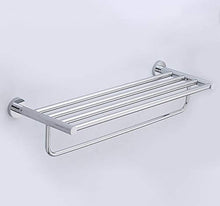 LCSD Singolo Strato d'Argento Moderno + Singolo Trapano Elettrico in Lega di Zinco Grassetto Singolo Perforata Bagno/scaffale del Bagno dell'hotel della casa