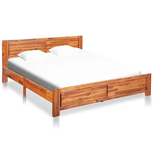 SKM Giroletto in Legno Massello Acacia 180x200 cm