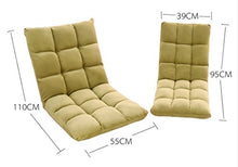 Pillow pillow Morbido e Pieghevole Pigro Divano (Colore : Brown, Dimensioni : 95 * 35cm)