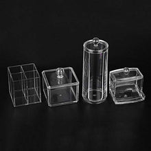Boaby Makeup Storage Box 4 PCS Cosmetics Make Up Storage Organizer Set di contenitori per Articoli da toeletta