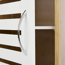 Limal Armadietto per la casa, Legno, Bianco, 96,5x30x30cm