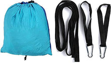 Amaca amaca antistrappo per 2 persone per picnic all'aperto in campeggio (blu)