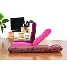 Diaod Lazy Sofa - Sedia da Terra Imbottita con Schienale Regolabile, Comoda Sedia Pieghevole Semi-Pieghevole