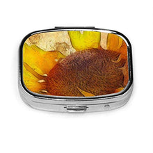 Helianthus - Scatola per pillole, per medicine, per riporre medicine e medicine