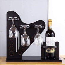 MCBODOG Supporto in Legno per Bicchieri da Vino, per Bicchieri da Vino, per Bottiglie di Vino