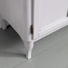 Kiamami Valentina MOBILE BAGNO SHABBY A TERRA NIZZA CON LAVABO E SPECCHIO