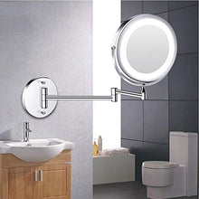 Specchio Montaggio a Parete 10x Trucco per Trucco Vanity Specchietto Bagno 360 ° Touch Dimming Trucco
