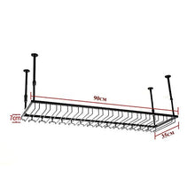 JHGJBJ Bottiglia di Vino/Coppa Cremagliera del Vino Supporto A Parete Kitchen Bar Bodega por, Regolabile in Altezza: 30-60 Cm, (Color : Brown)