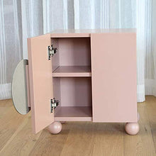 RCLD Comodini Mobile Contenitore Toilette Camera da Letto Divano Altro (Color : Pink, Size : 40 * 25 * 48cm)