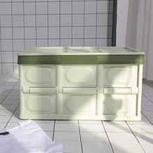 LXUA Outdoor Cabinet Esterna Impermeabile Organizzatore Storage Box Cortile Auto Toolbox Garden Moving Pieghevole Box con Coperchio Outdoor Balcone detriti Impermeabile Bagagli