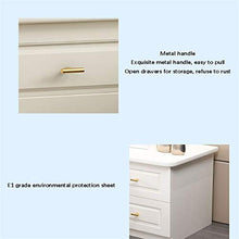 FEANG Comodino Mini Semplice Moderno Ultra-Stretto da 20 cm Largo Piccolo Piccolo per Camera da Letto Comodino Cabinet di stoccaggio (Bianco)