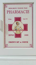 Clayre & Eef 6H0372 - Armadietto da parete per medicinali, 24 x 13 x 30 cm