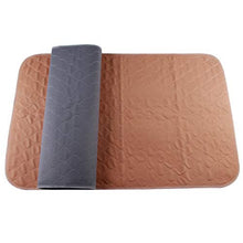 JoyDaog - Cuscinetti lavabili per animali domestici, per cani di piccola taglia, 3 pezzi, impermeabili, per addestramento cuccioli, 2 marrone e 1 grigio, 90 x 60 cm