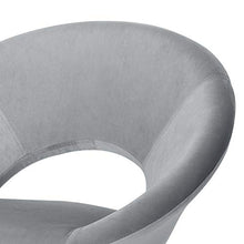 WOLTU BH230hgr-4 Sedie da Sala da Pranzo Poltrone in Velluto per Soggiorno con Schienale Braccioli 4 Pezzi, Grigio Chiaro