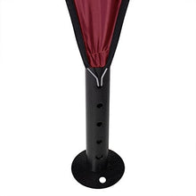 Deuba Gazebo da Giardino Sairee 3,5x3,5cm Impermeabile sovratetto UV50+ Padiglione da Esterno terrazza Rosso