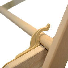 Harbour Housewares Sedia a Sdraio Pieghevole Tradizionale - Regolabile - Verde/Bianco a Strisce - 4 Pezzi