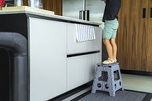 Arregui TB-039-G Sgabello Pieghevole Multiuso Alto 39 cm, Grigio