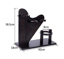 MCBODOG Supporto in Legno per Bicchieri da Vino, per Bicchieri da Vino, per Bottiglie di Vino