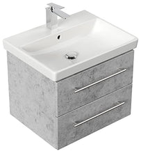 Mobile bagno con lavabo Villeroy & Boch Avento 60cm grigio cemento