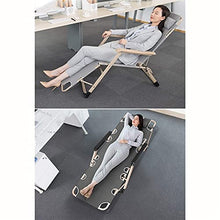 JFFFFWI Sedia Pieghevole a gravità Zero Sedia da Giardino Pieghevole reclinabile Sedia a Sdraio Sedia da Ufficio Portatile Sedia Relax con Supporto poggiatesta