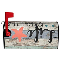 Life is Better To The Beach - Copertura magnetica per cassetta postale per giardino, giardino, cortile, dimensioni standard, 53 x 45 cm