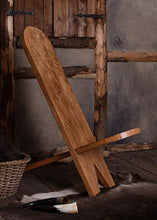 Cassa Sedia in legno duro – Vichinga Sedia – Medioevo – LARP – Trapper Sedia