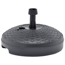 vidaXL Base Ombrellone Riempibile Sabbia/Acqua 20 L Marrone Plastica