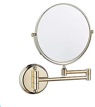 AJH 3X Specchio da Bagno con ingrandimento a Parete Specchio per Il Trucco Specchio cosmetico per Trucco Specchio bifacciale 360 e Girevole Allungabile Collegamento Ele