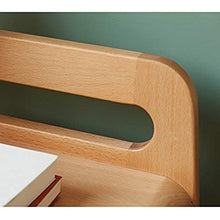 Comodino comodino in legno massiccio con forte capacità di cuscinetto per camera da letto, studio, ecc.