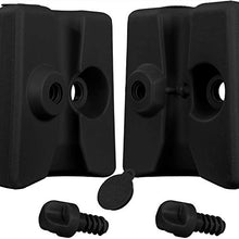 Set da 4 Piedini per Gazebo Piedini in HDPE per Tende da Giardino Pesi per la stabilizzazione del Gazebo 22 x 25 cm Pesi per Gazebo