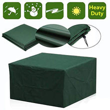 Fodere per sedie da tavolo 160 * 160 * 70 cm, fodere per mobili da giardino per esterni, fodere per mobili da giardino, con maniglie e cordino per orlo durevole, tessuto resistente ai raggi UV 60