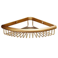 Beelee BA8401A Prodotti In Ottone Massiccio Montaggio A Parete Triangolo Doccia Filo Cestino Doccia Caddies Storage Cosmetic Holder Bagno Hardware Ottone Antico