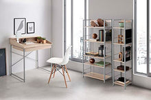 Kit Closet Mesa ESTUDIO Kala Scrivania, Metallo, Faggio Grigio, unico