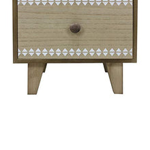 Rebecca Mobili Comodino, Legno, 56,5 x 30 x 25 cm