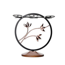 FAGavin Firm Glass Red Wine Glass Holder Bracket Iron Home Decoration Ornament