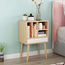 Comodino Comodino a Base di Legno, Pratico, può resistere a camere da Letto, Studio e così Via. Bellissimo. D