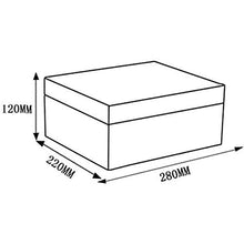 TGhosts Cigar Humidor, Desktop Cigar Humidor, Cedar Cigar Box di stoccaggio, Vetro igrometro e umidificatore Rettangolo (Color : A)
