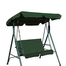 XBXB Dondolo Coperti da Giardino 3/2 Posti Resistente Ai Raggi UV Impermeabile, Parasole da Esterno for Balcone (Size : 142X120CM/56 X47)