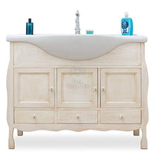 Shop Chic ARREDO BAGNO COUNTRY AVORIO DECAPE 100% ARTIGIANALE CON LAVABO