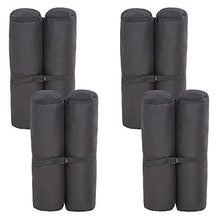 TecTake 4 pezzi supporti per base di gazebo e tende padiglione gazebo tendone rinforzo
