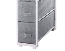 5 five simply smart Cassettiera a 4 cassetti, colore: grigio chiaro
