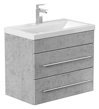 Mobile bagno Mars 600 SlimLine grigio cemento