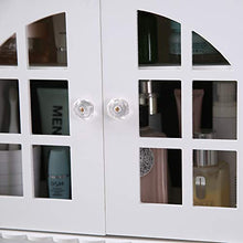 Blanketswarm - Armadietto da bagno in PVC non perforato, con cassetto, colore: Bianco