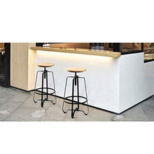 LF- Bar Stool Bar Seggiovia Chair Casa Rotating Bar Chair Sgabello Alto Latte for tè e caffè Sedia Schienale Sgabello semplicità