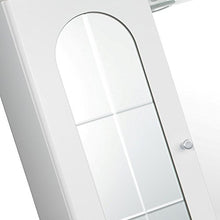 Kiamami Valentina Specchio Contenitore Bagno 95 CM con Luce E Due Ante | Mary