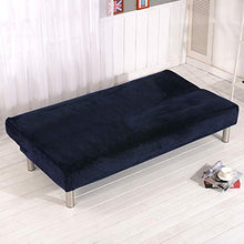 WINS Copridivano Senza braccioli Elasticizzato 3 posti copridivano per Divano Letto Senza braccioli copripoltrona Letto Senza braccioli Pieghevole in Velluto