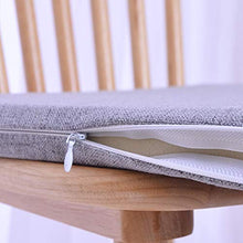 LRuilo - Cuscino per panca lunga a 2 o 3 posti, per esterni, per interni, 100 cm/120 cm, per giardino, cucina, sala da pranzo, antiscivolo, 130 x 35 cm, colore: arancione