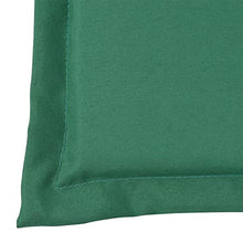 vidaXL 4X Cuscini per Sedie da Giardino Verdi 120x50x3 cm Coprisedia Copertura