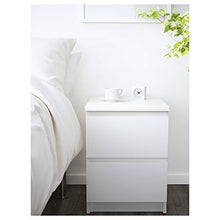 IKEA MALM Cassettiera 2 cassetti bianco