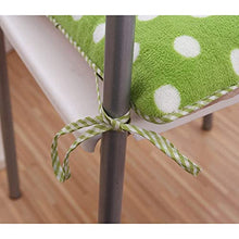 HYLX Cuscino Sedile, Cuscino Sedia, Cuscino Sgabello Rotondo, Cuscino Sedia Floreale Antiscivolo in Cotone Spesso, per Giardino, terrazza Esterna